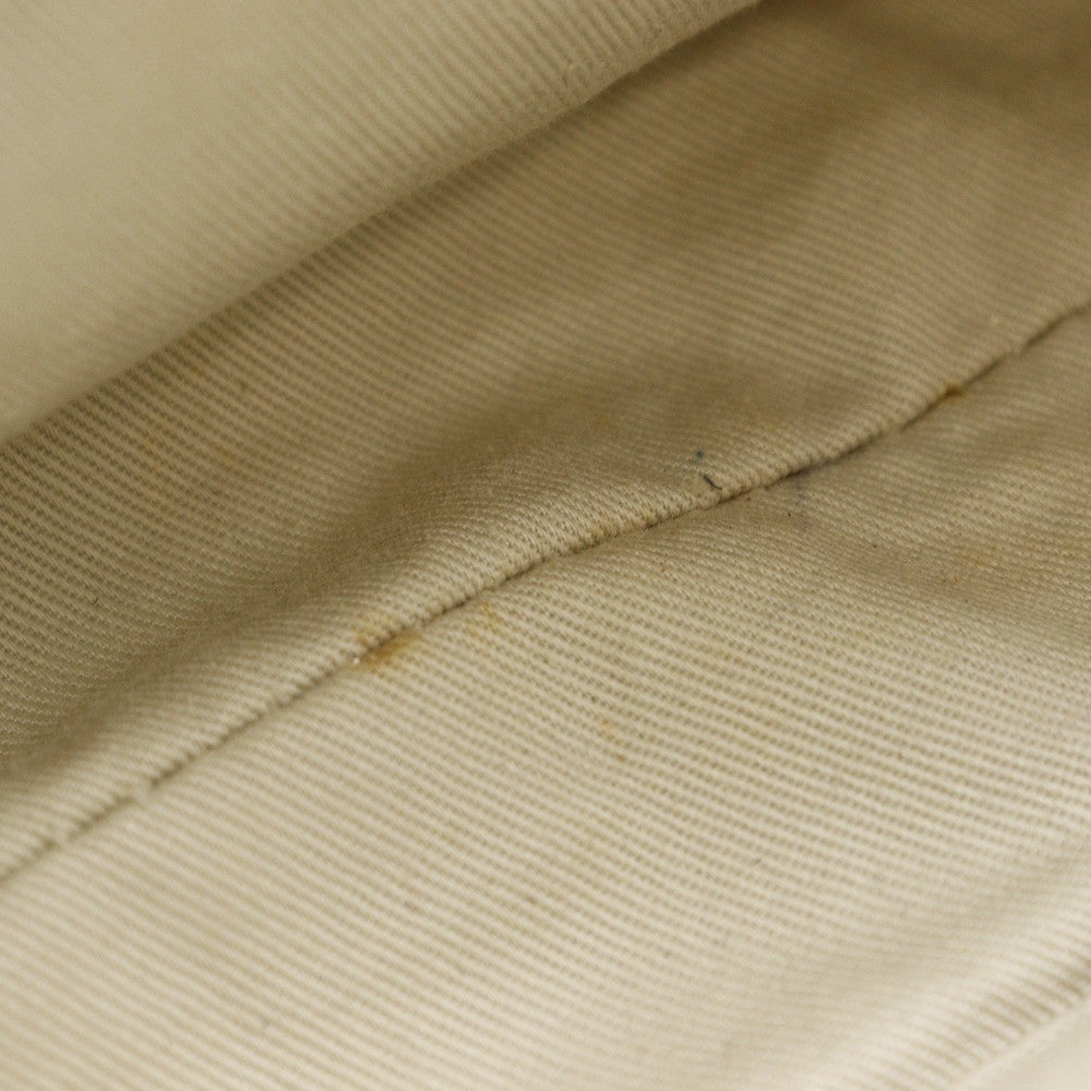 Burberry Vintage Shoulder Bag Canvas Beige Canvas Shoulder Bag
