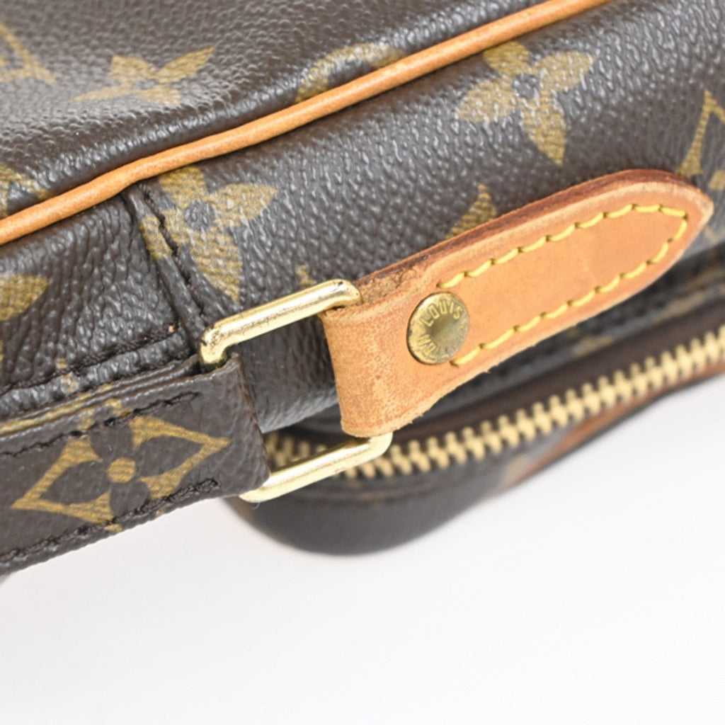 Louis Vuitton Amazone Bag Monogram Canvas Brown Canvas Shoulder Bag