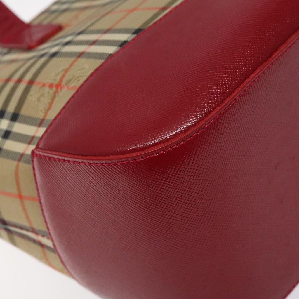 Burberry Nova Check Handbag Nova Check Canvas And Leather Beige Canvas Handbag