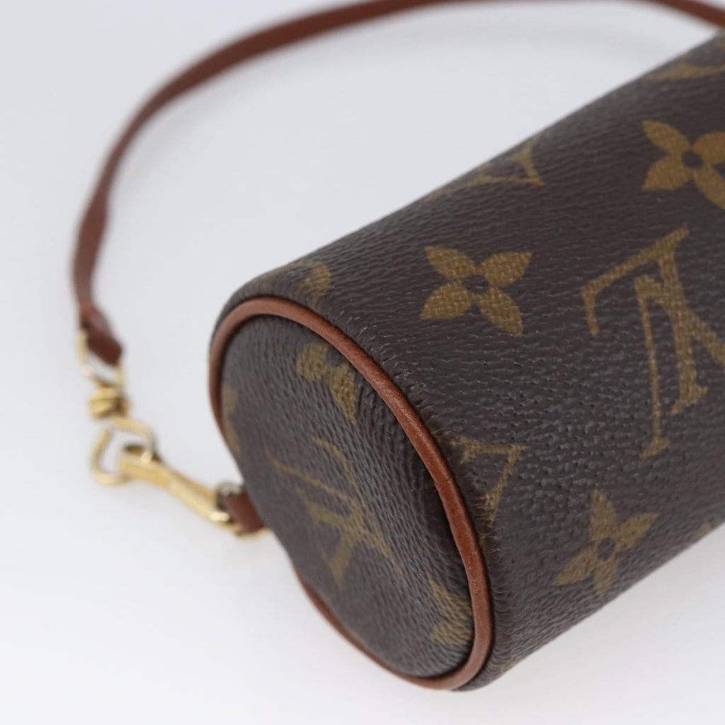 Louis Vuitton Papillon Pochette Monogram Canvas Brown Canvas Clutche & Pouche Bag