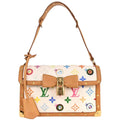 Louis Vuitton Eye Miss You Bag Monogram Multicolor White Canvas Clutche & Pouche Bag