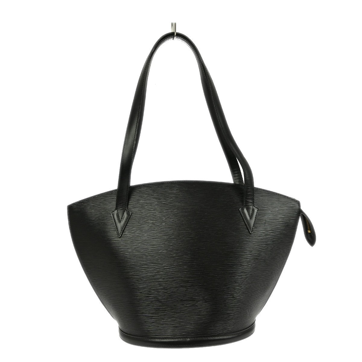 Louis Vuitton Saint Jacques Handbag Epi Leather Black Leather Shoulder Bag