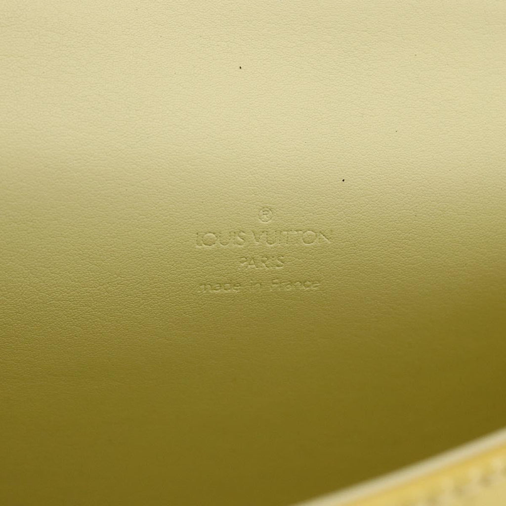 Louis Vuitton Spring Street Nm Handbag Patent Leather Yellow Patent_Leather Handbag
