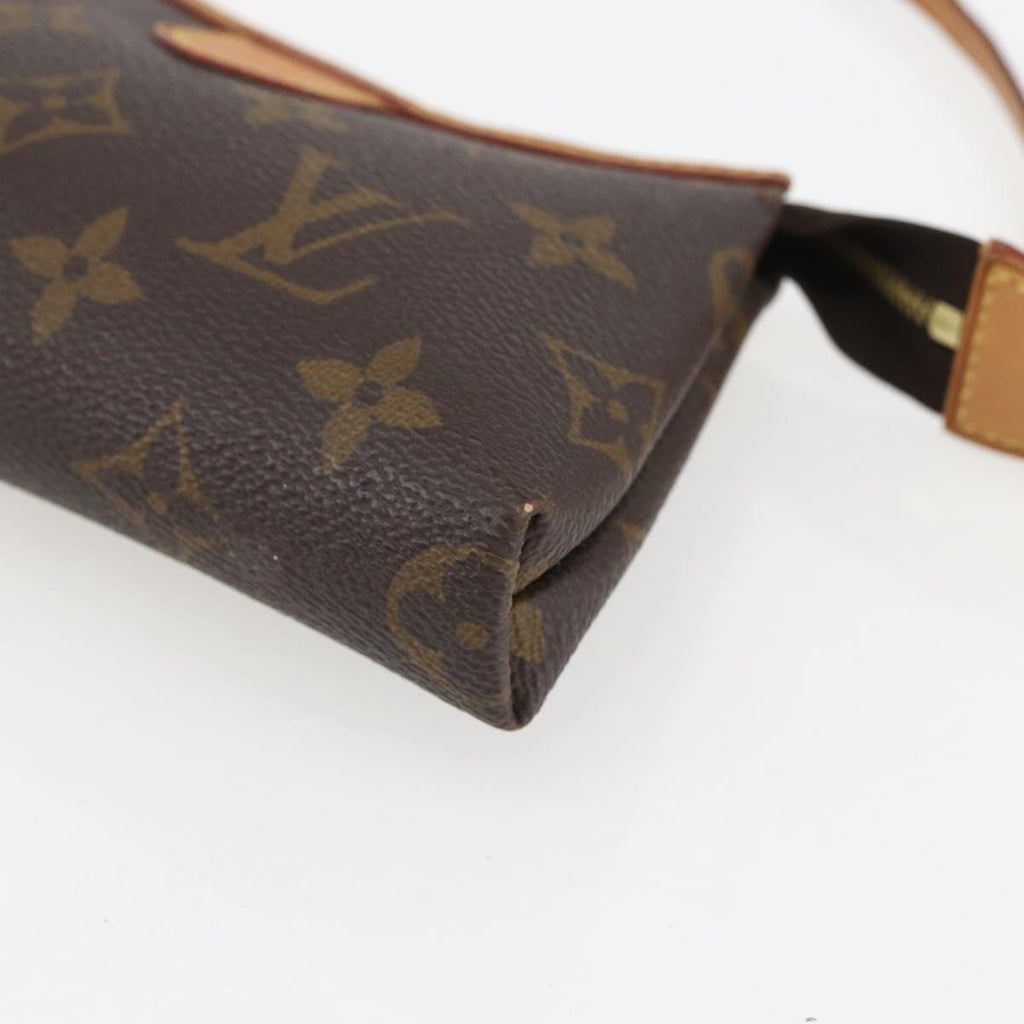 Louis Vuitton Delightful Pochette Monogram Canvas Brown Canvas Clutche & Pouche Bag