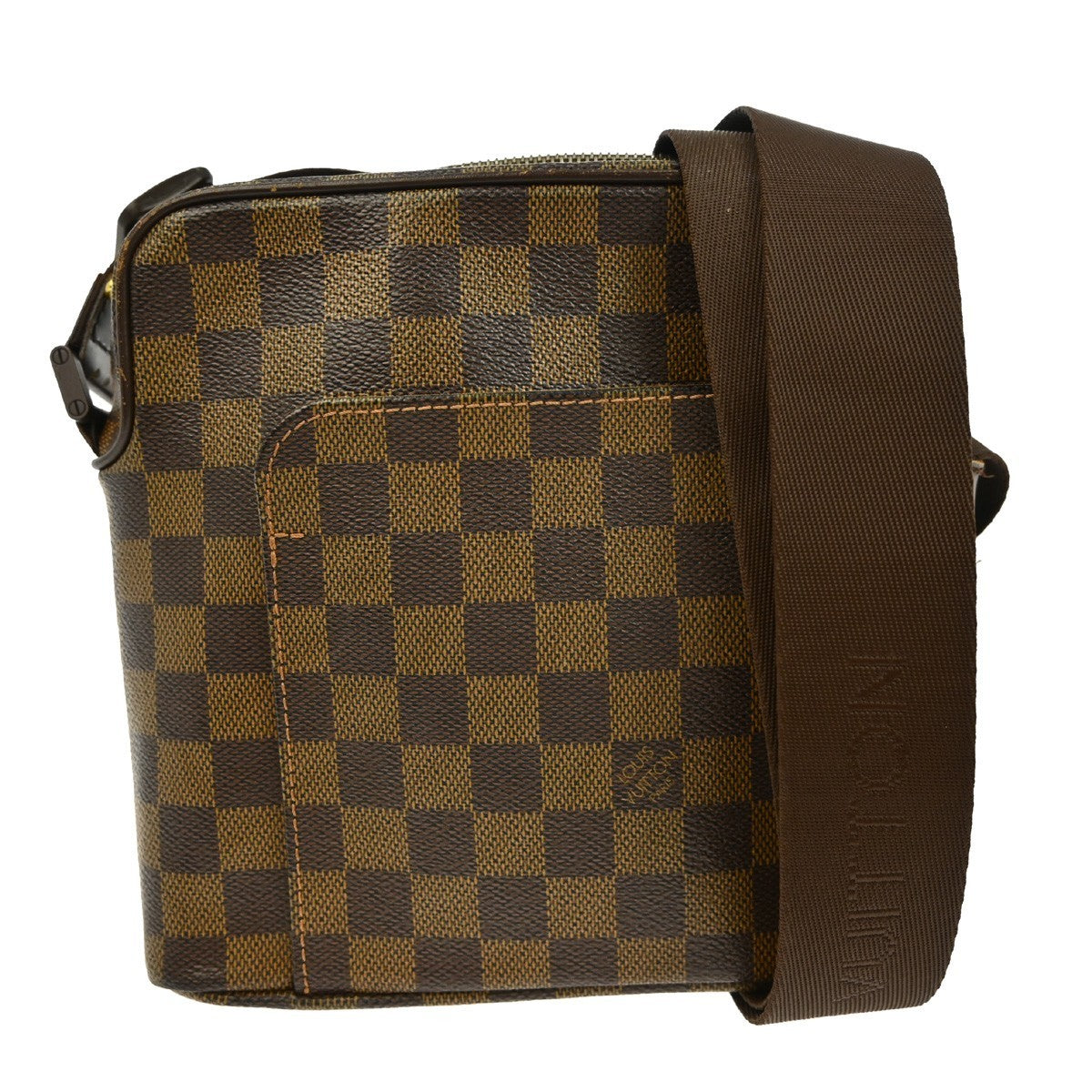 Louis Vuitton Olav Handbag Damier Brown Canvas Shoulder Bag