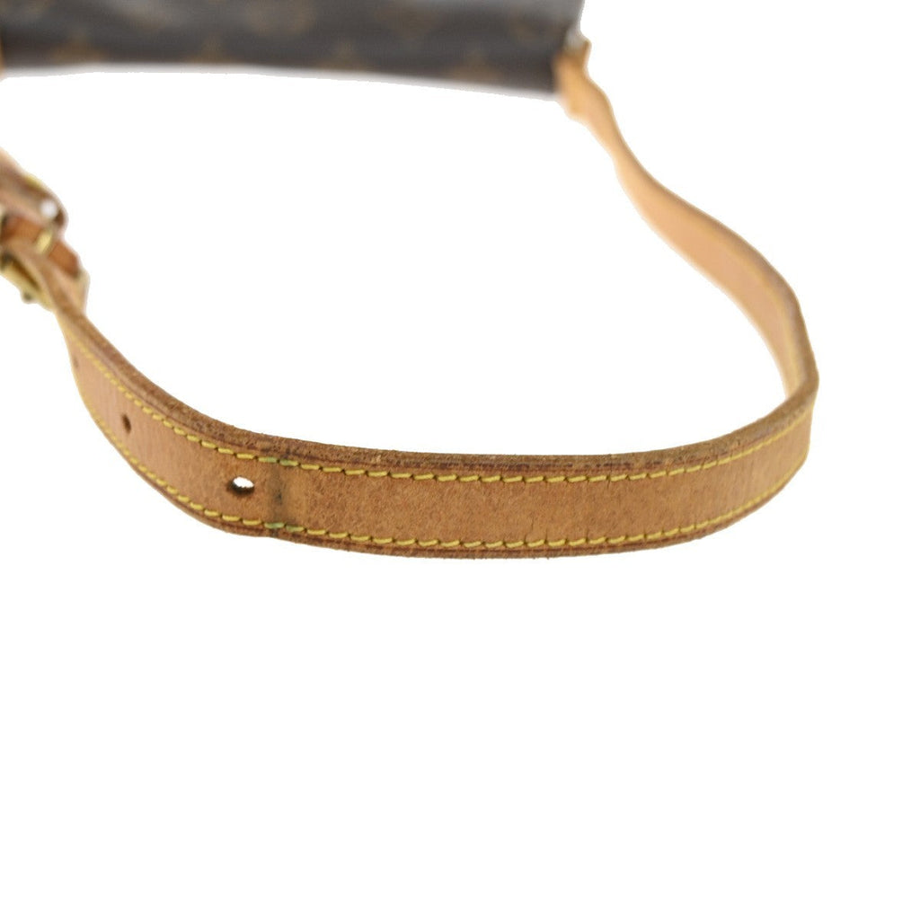 Louis Vuitton Musette Handbag Monogram Canvas Brown Canvas Shoulder Bag