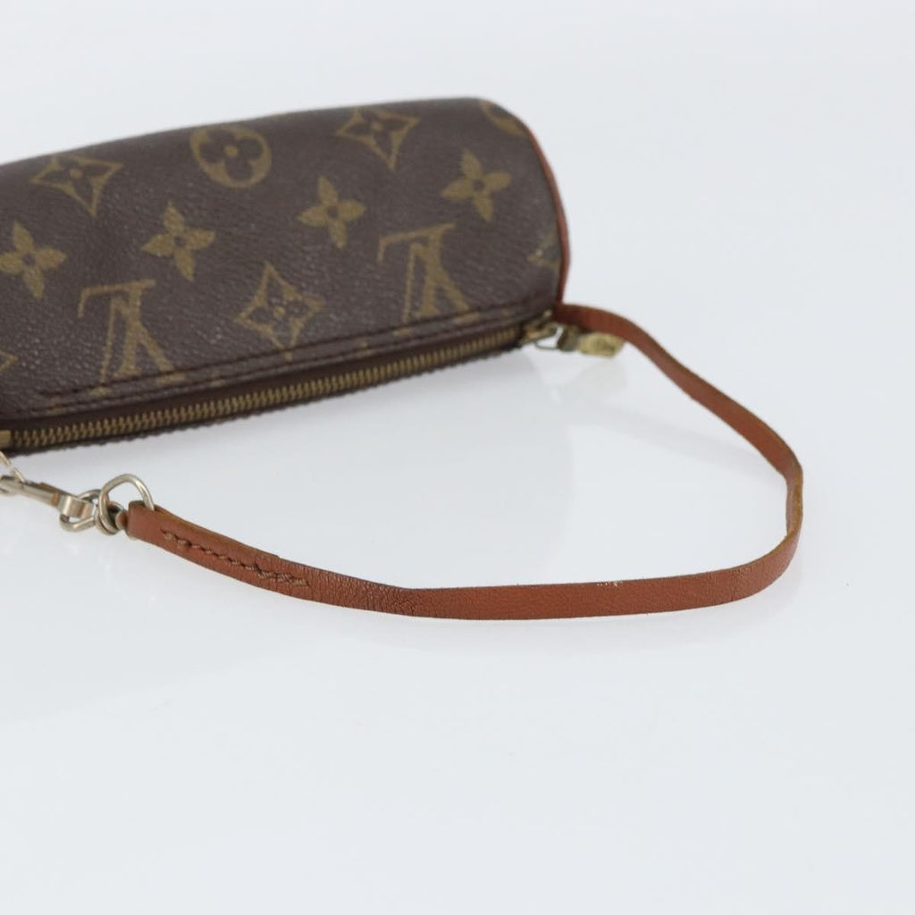 Louis Vuitton Papillon Pochette Monogram Canvas Brown Canvas Clutche & Pouche Bag