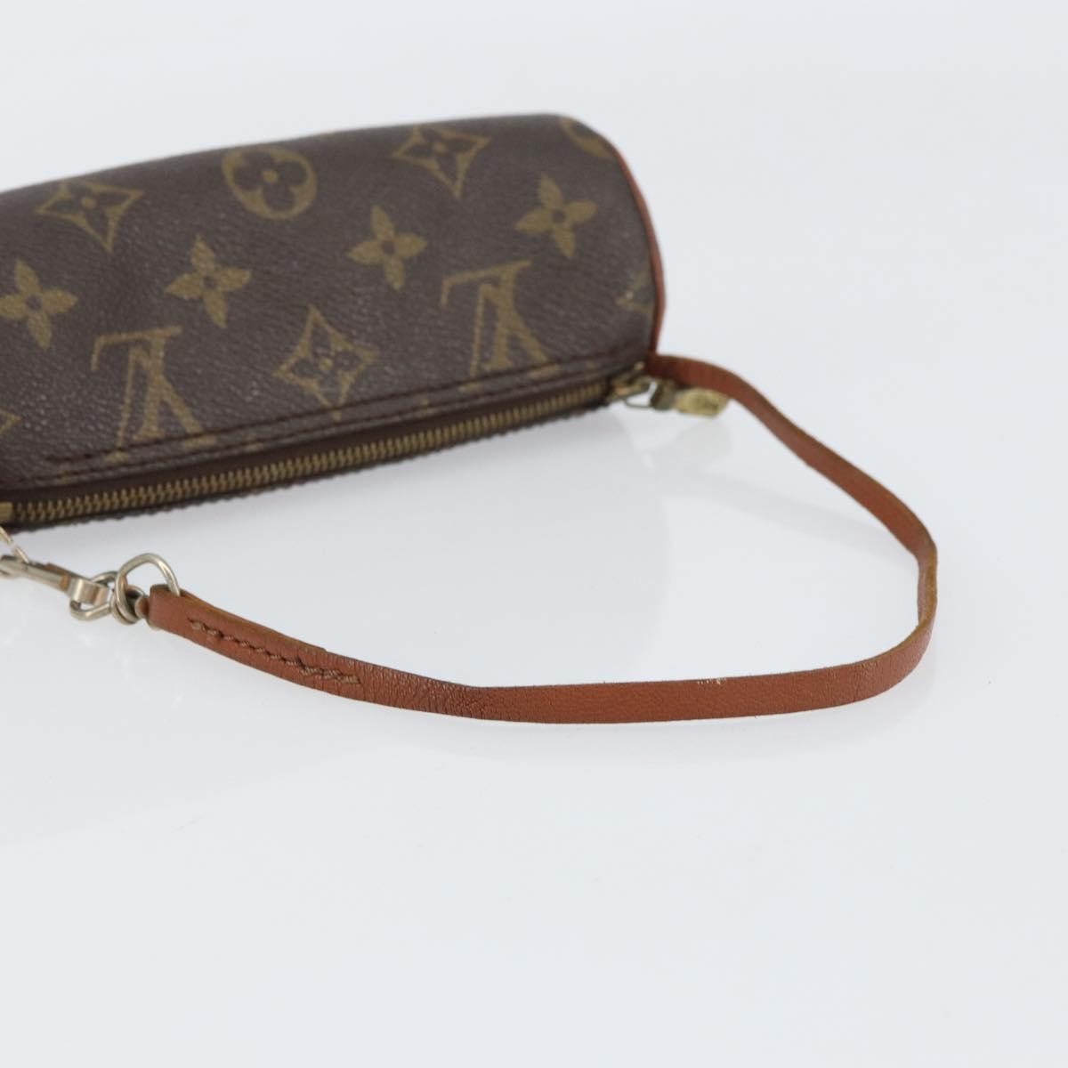Louis Vuitton Papillon Pochette Monogram Canvas Brown Canvas Clutche & Pouche Bag