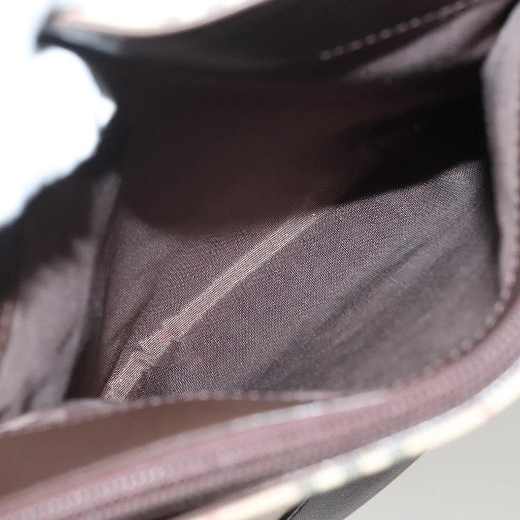 Burberry Nova Check Tote Canvas Check Pattern Beige Canvas Tote Bag