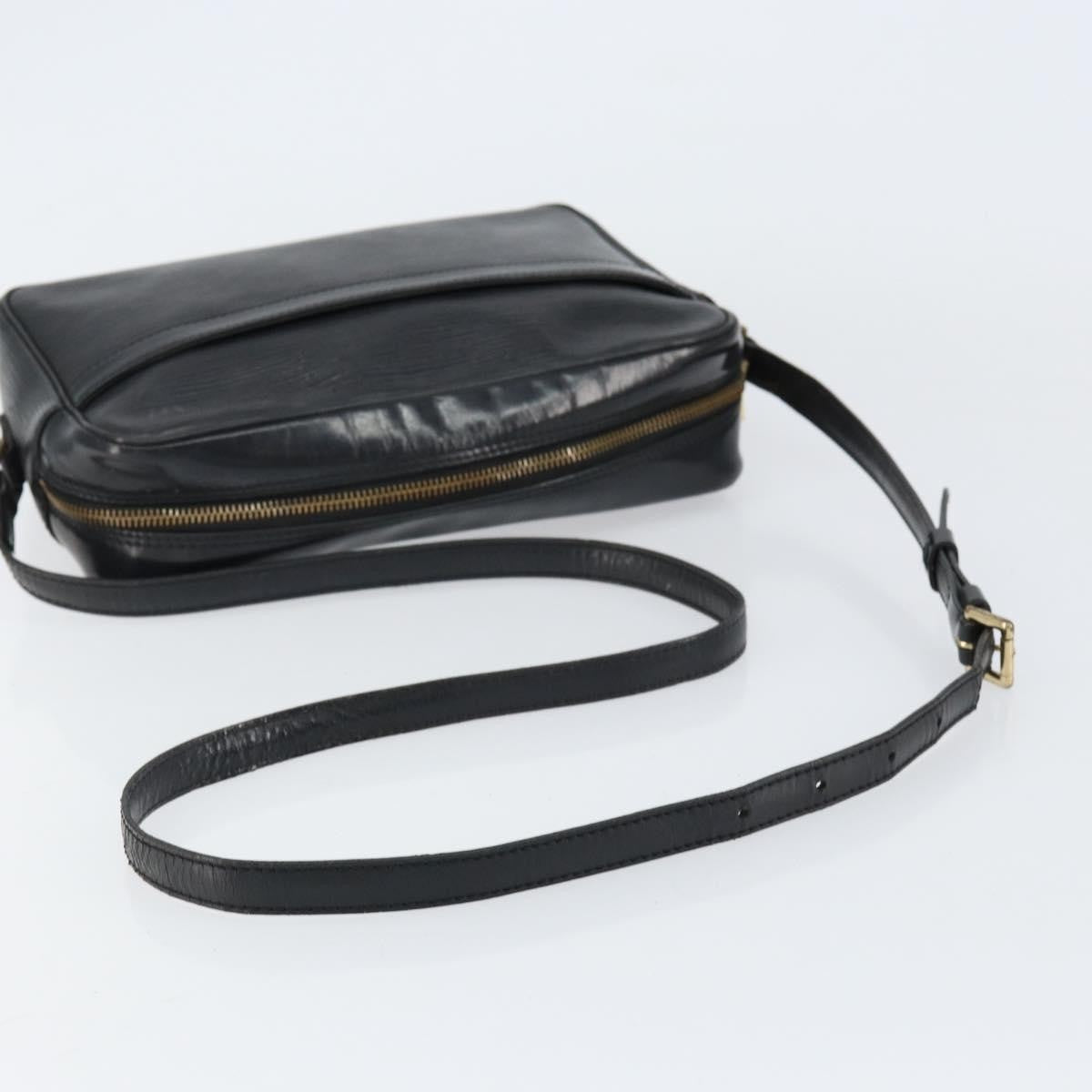Louis Vuitton Trocadero Handbag Epi Leather Black Leather Shoulder Bag