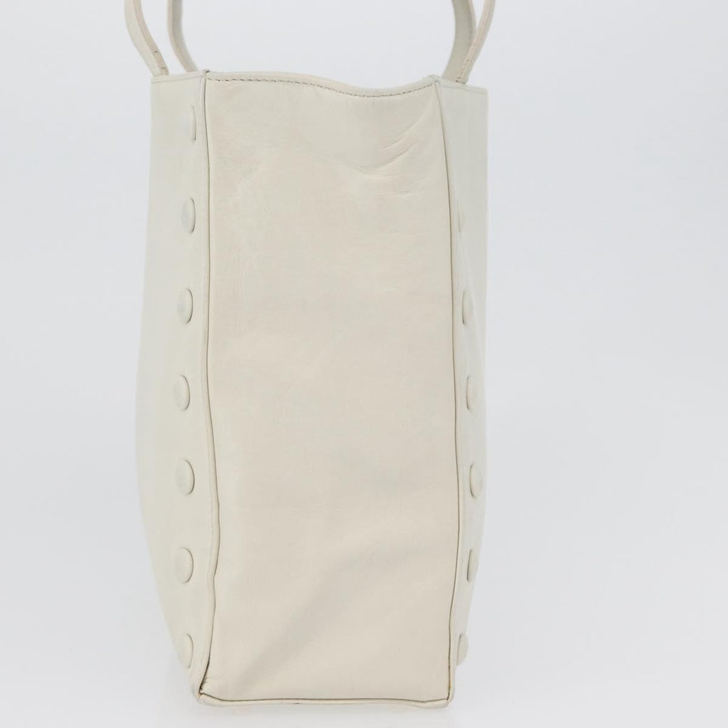 Celine Handbag Leather White Leather Handbag