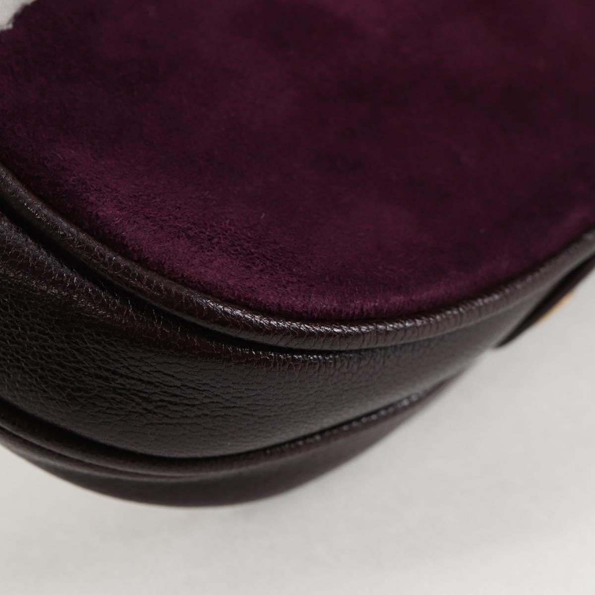 Louis Vuitton Avant Garde Pochette Leather With Suede Brown Leather Bag