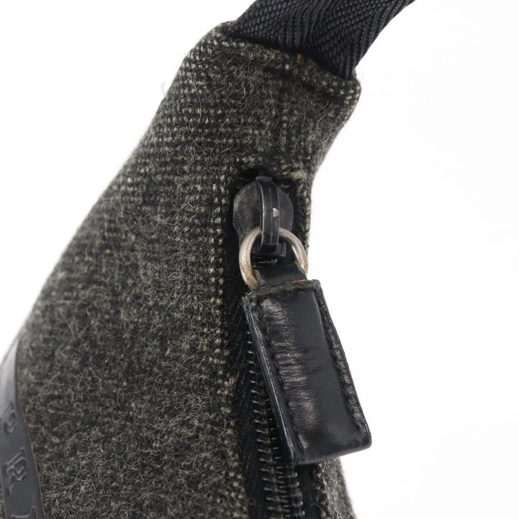 Prada Re-Edition 2000 Hobo Wool Gray Wool Handbag