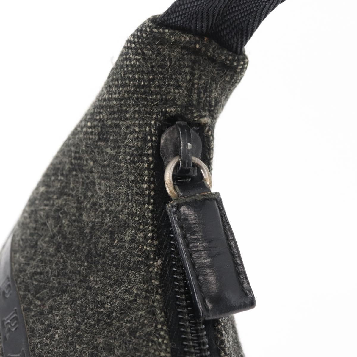 Prada Re-Edition 2000 Hobo Wool Gray Wool Handbag