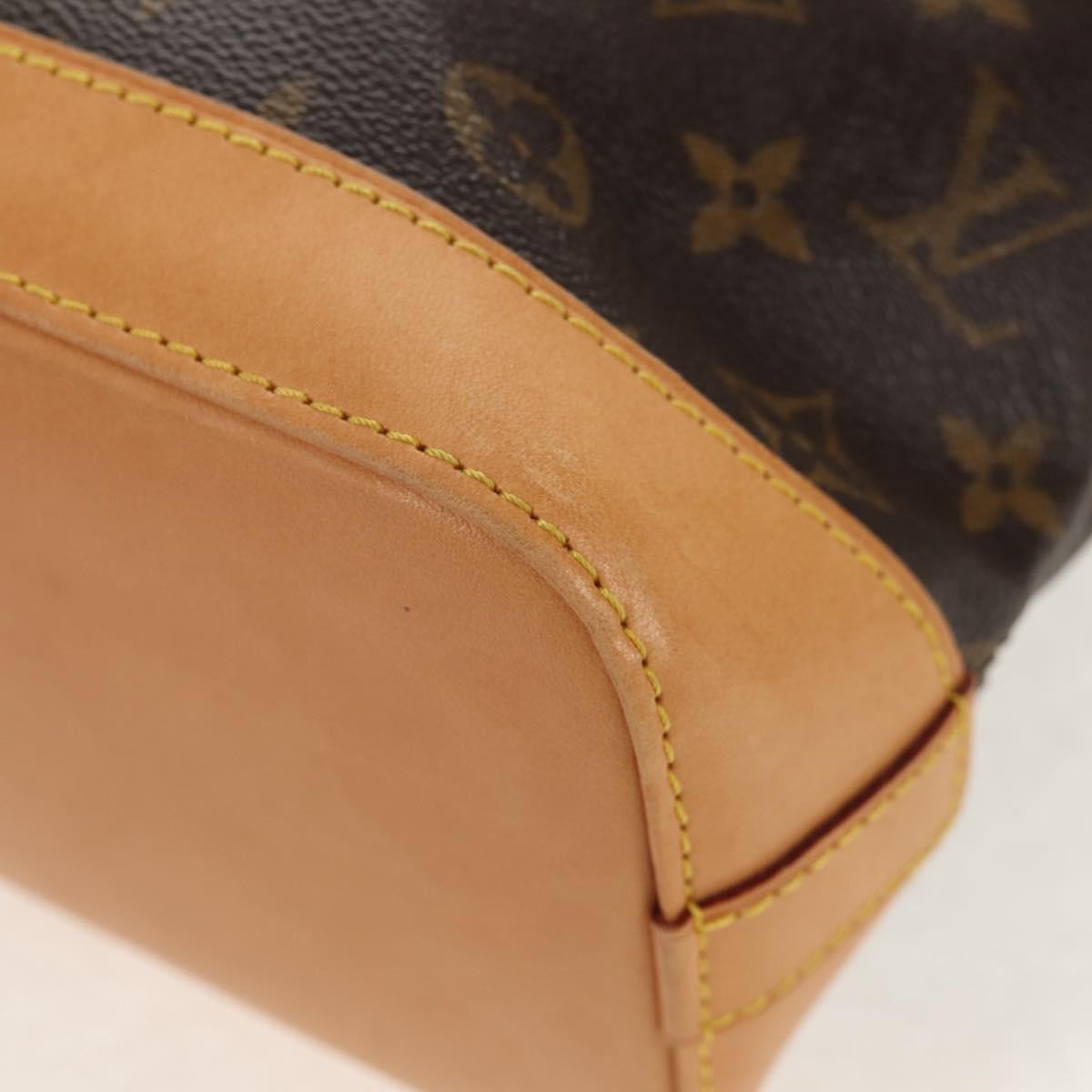 Louis Vuitton Lockit Handbag Monogram Canvas Brown Canvas Handbag