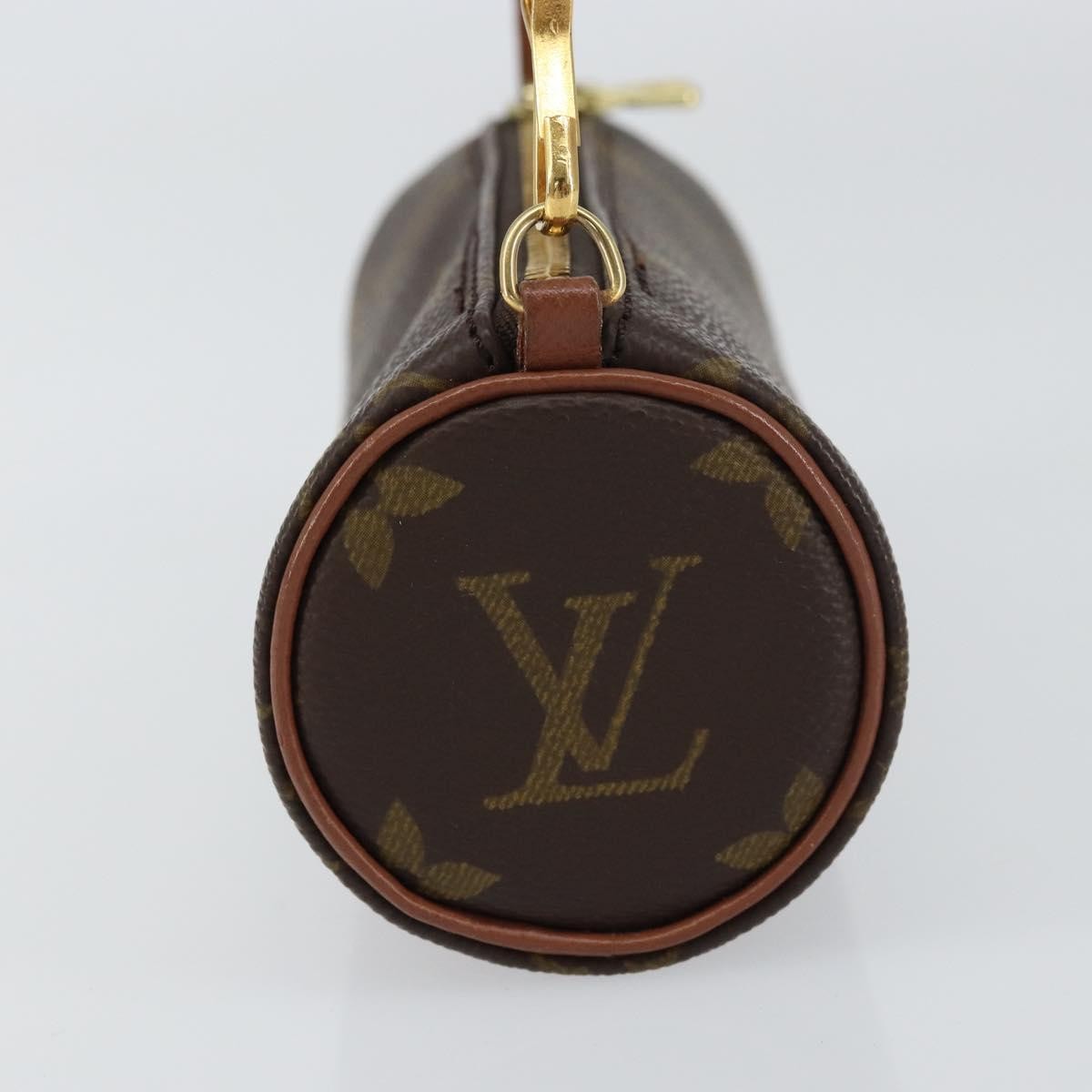 Louis Vuitton Papillon Pochette Monogram Canvas Brown Canvas Clutche & Pouche Bag