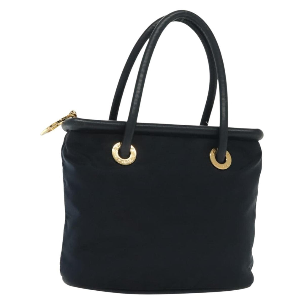 Celine Handbag Nylon Navy Nylon Handbag