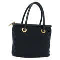 Celine Handbag Nylon Navy Nylon Handbag