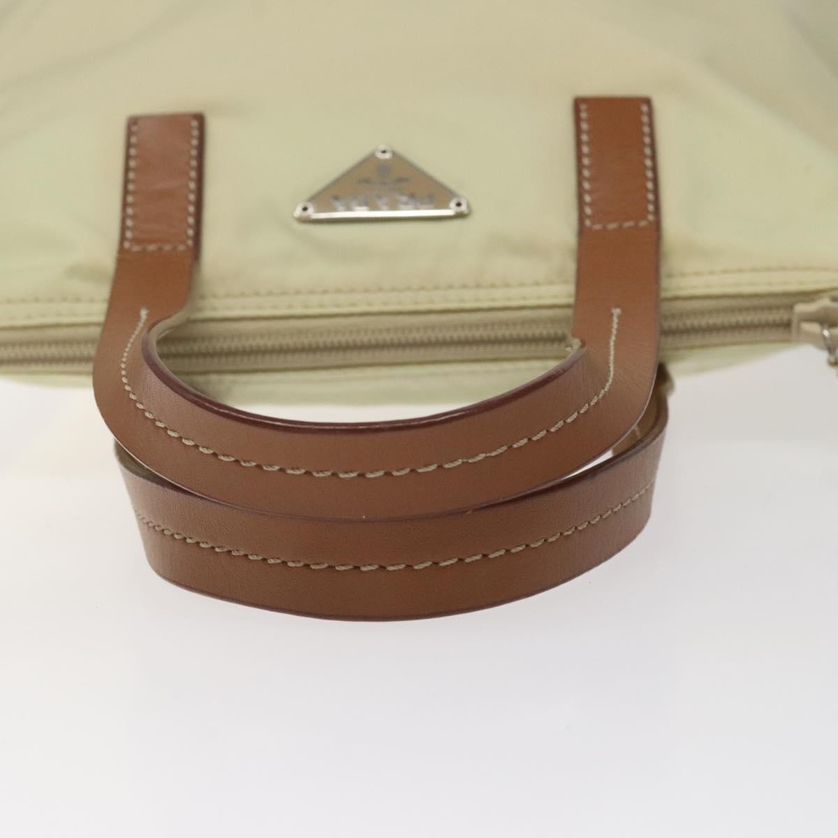 Prada Vintage Tote Tessuto White Nylon Tote Bag Bag