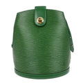 Louis Vuitton Cluny Shoulder Bag Epi Leather Green Leather Shoulder Bag