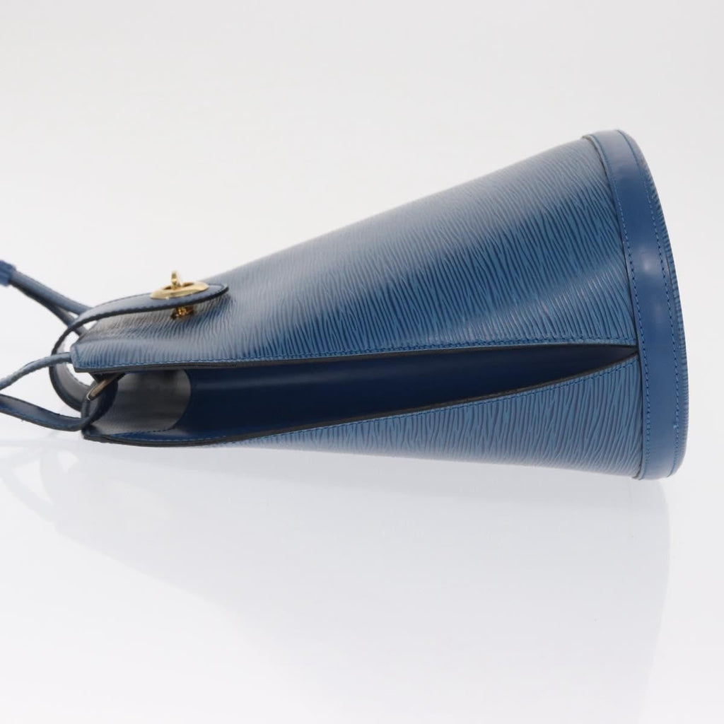Louis Vuitton Cluny Shoulder Bag Epi Leather Blue Leather Shoulder Bag
