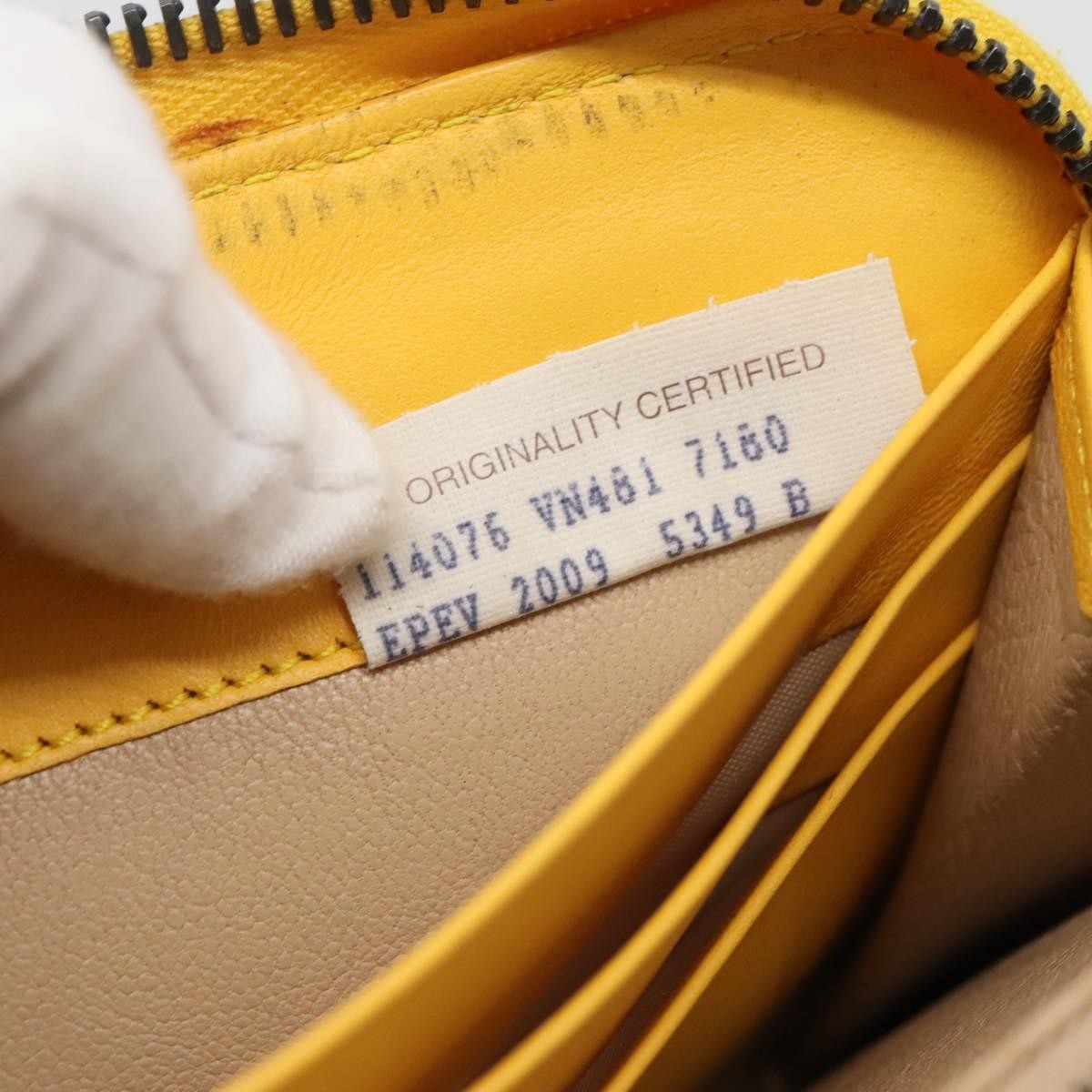 Bottega Veneta Intrecciato Long Zip  Wallet Leather Beige Leather Wallets Accessory