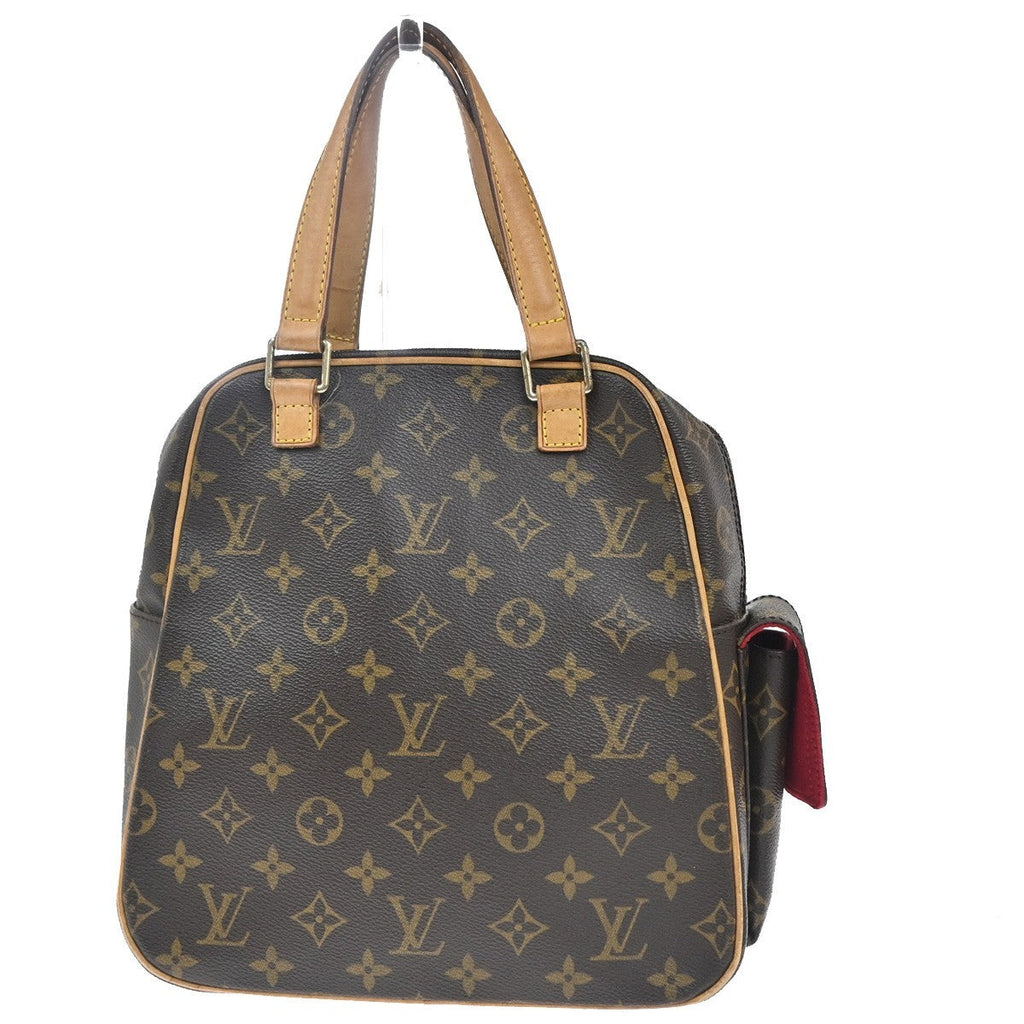 Louis Vuitton Excentri-Cite Handbag Monogram Canvas Brown Canvas Handbag