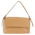 Burberry Shoulder Bag Leather Beige Leather Shoulder Bag