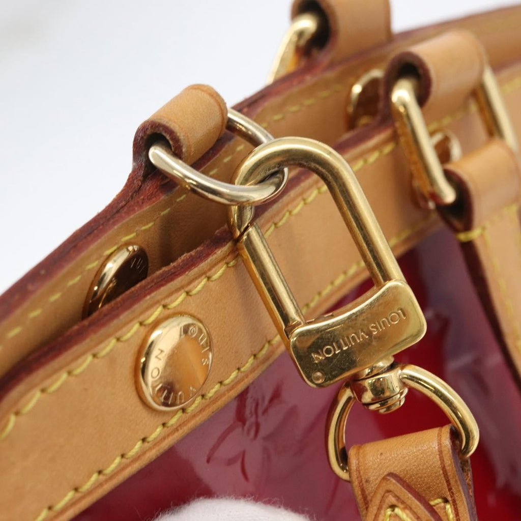 Louis Vuitton Blair Monogram Vernis Pink Patent_Leather Handbag