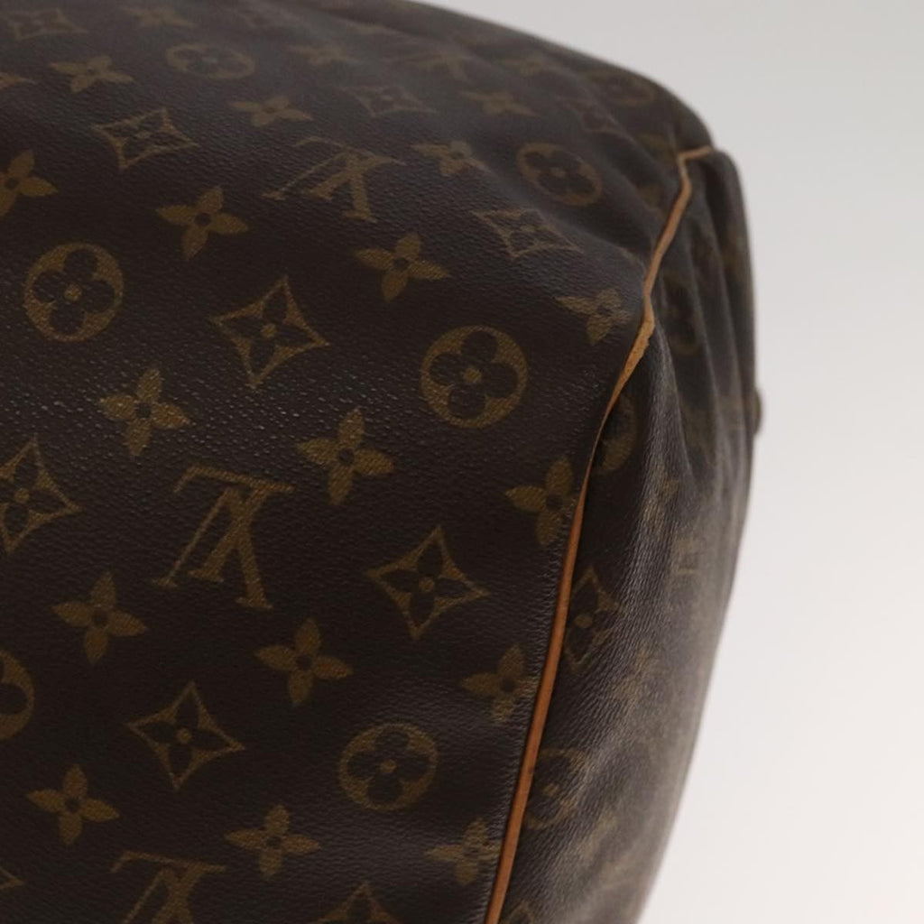 Louis Vuitton Keepall Bag Monogram Canvas Brown Canvas Travel Bag