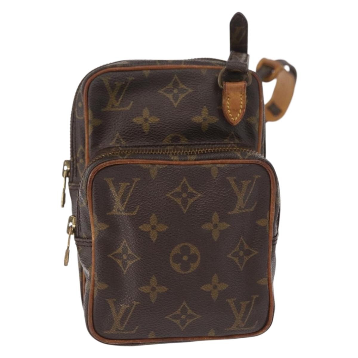 Louis Vuitton Amazone Bag Monogram Canvas Brown Canvas Shoulder Bag