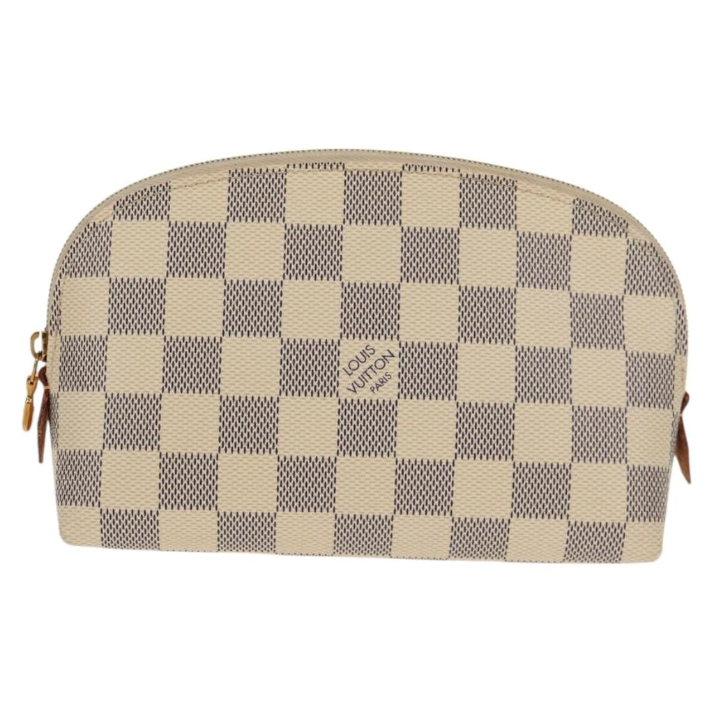 Louis Vuitton Cosmetic Pouch Damier Beige Canvas Clutche & Pouche Bag
