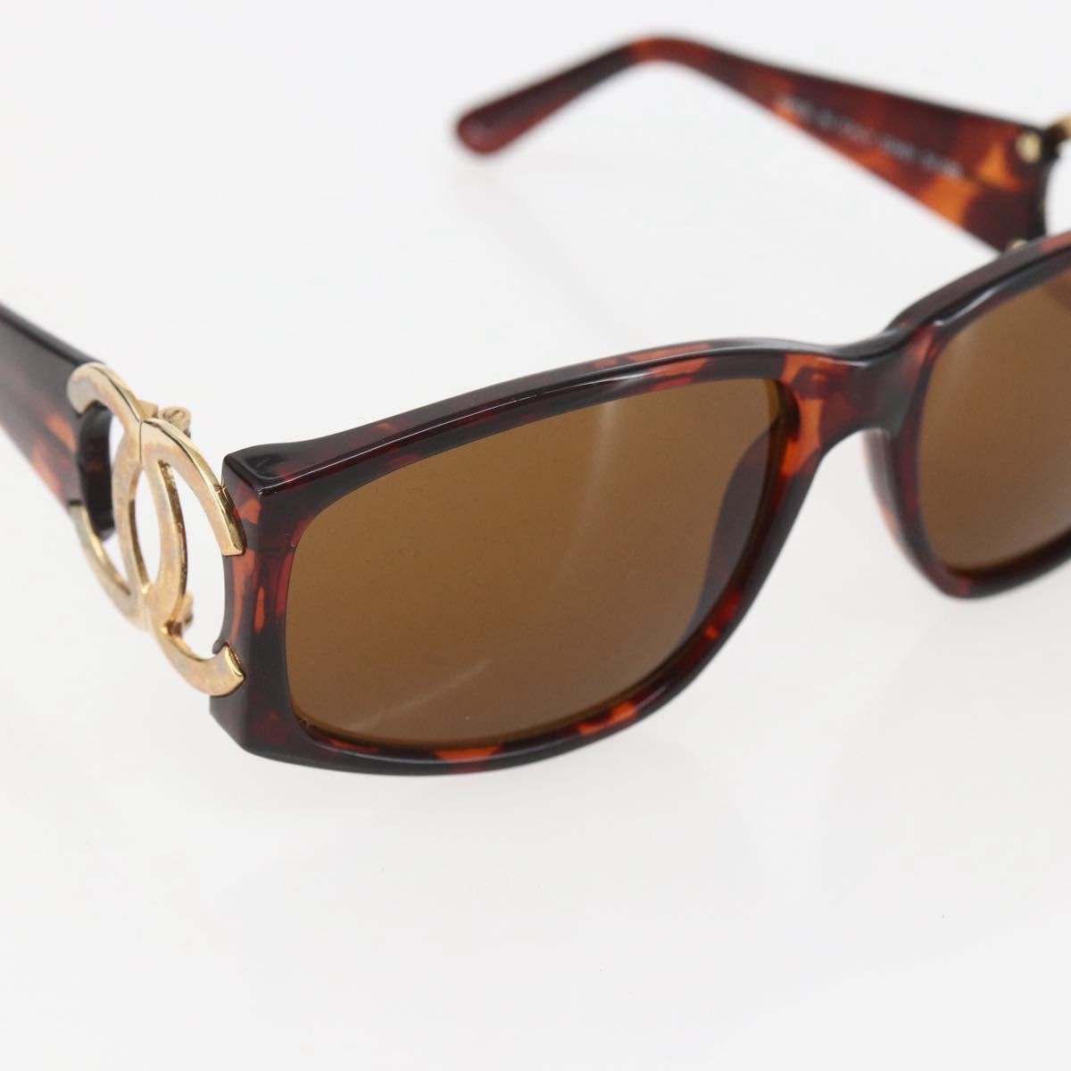 Chanel Logo Cc Sunglasses Plastic Brown Plastic Sunglasse Accessory