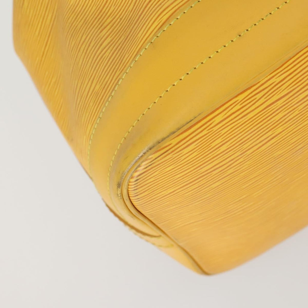 Louis Vuitton Noe Handbag Epi Leather Yellow Leather Shoulder Bag