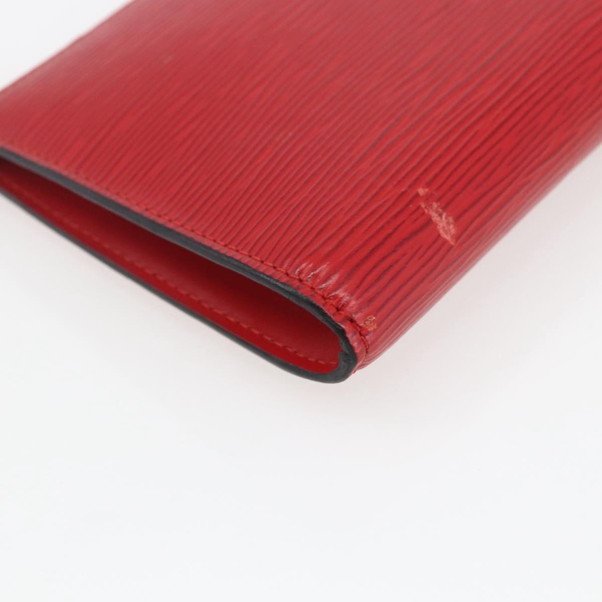 Louis Vuitton Pochette Accessoires Epi Leather Red Leather Clutche & Pouche Bag