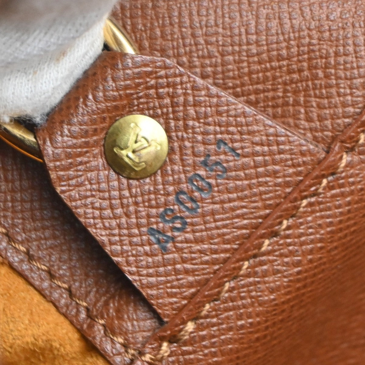Louis Vuitton Musette Handbag Monogram Canvas Brown Canvas Shoulder Bag