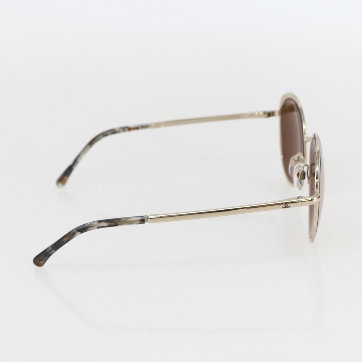 Chanel Logo Cc Sunglasses Metal Gold Metal Sunglasse Accessory