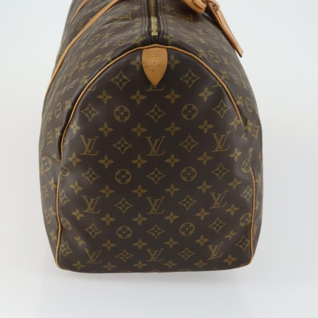 Louis Vuitton Keepall Bag Monogram Canvas Brown Canvas Travel Bag