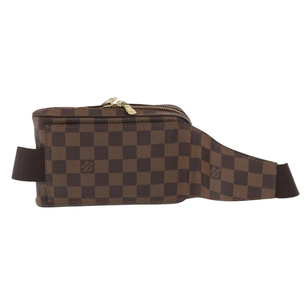 Louis Vuitton Geronimos Waist Bag Damier Brown Canvas Shoulder Bag