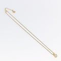 Christian Dior Cd Pendant Necklace Metal Gold Metal Jewelry (Pre-Owned)