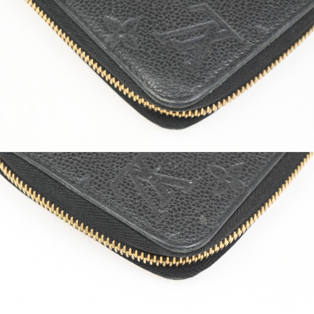 Louis Vuitton Portefeuille Zippy Monogramme Empreinte Monogramme Empreinte Black Leather Wallets Accessory