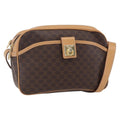 Celine Macadam Shoulder Bag Pvc Leather Brown Pvc Shoulder Bag Bag