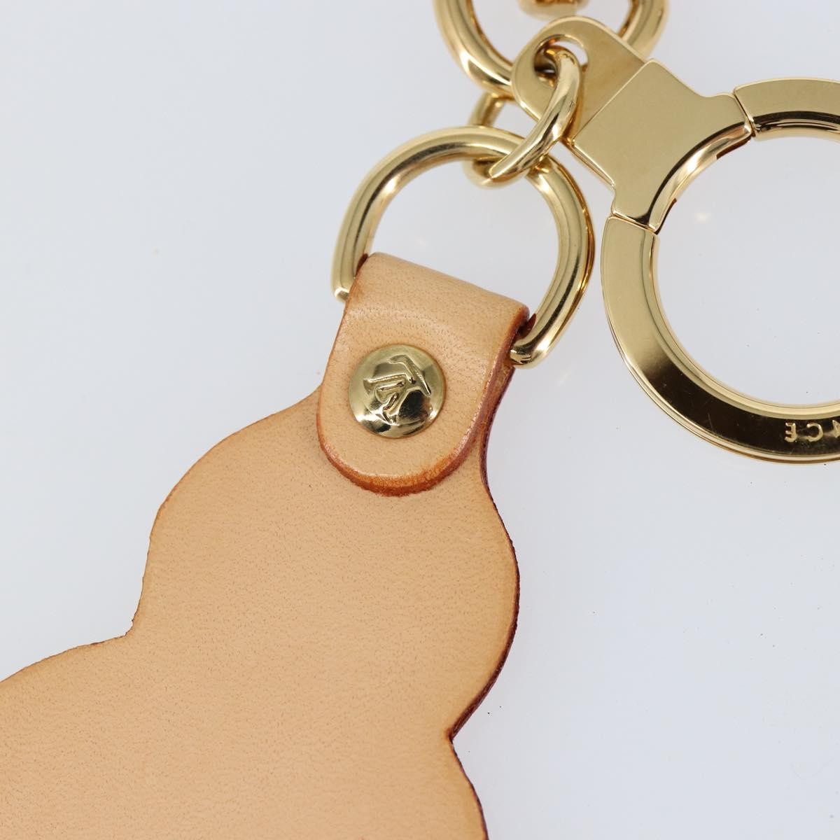 Louis Vuitton Murakami Panda Bag Charm And Keychain Vachetta Leather Beige Leather Charms And Keychains Accessory