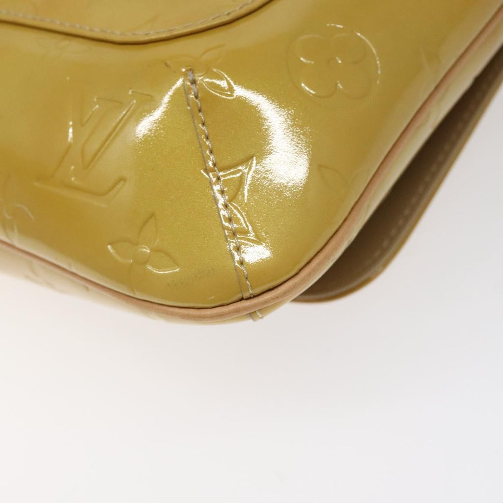 Louis Vuitton Thompson Street Handbag Monogram Vernis Beige Patent_Leather Bag