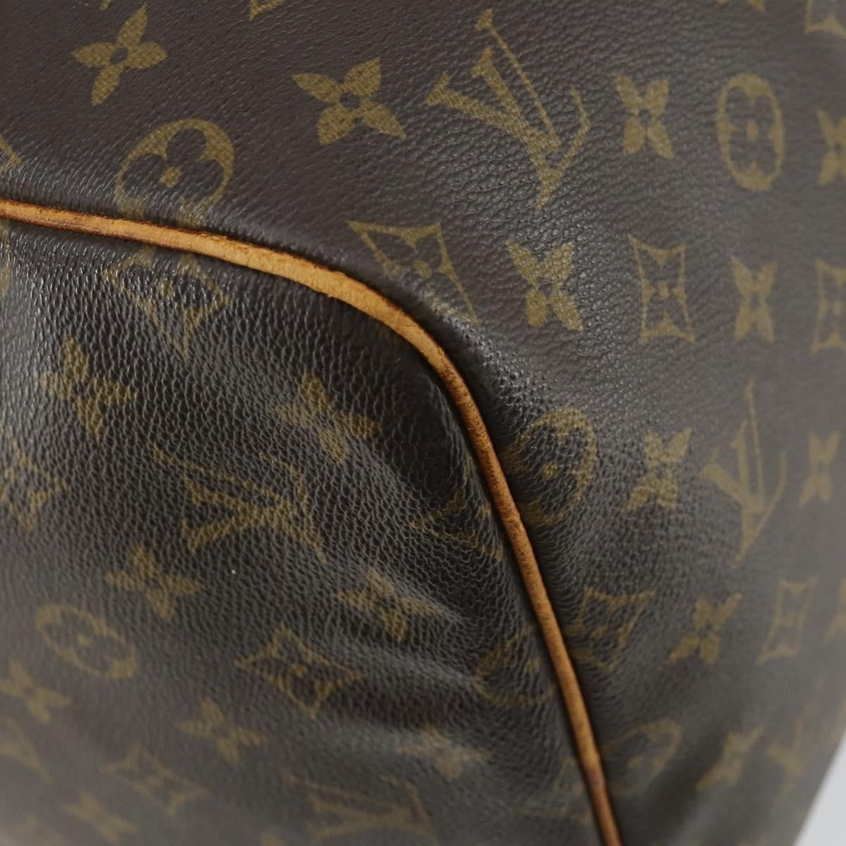 Louis Vuitton Keepall Bag Monogram Canvas Brown Canvas Travel Bag