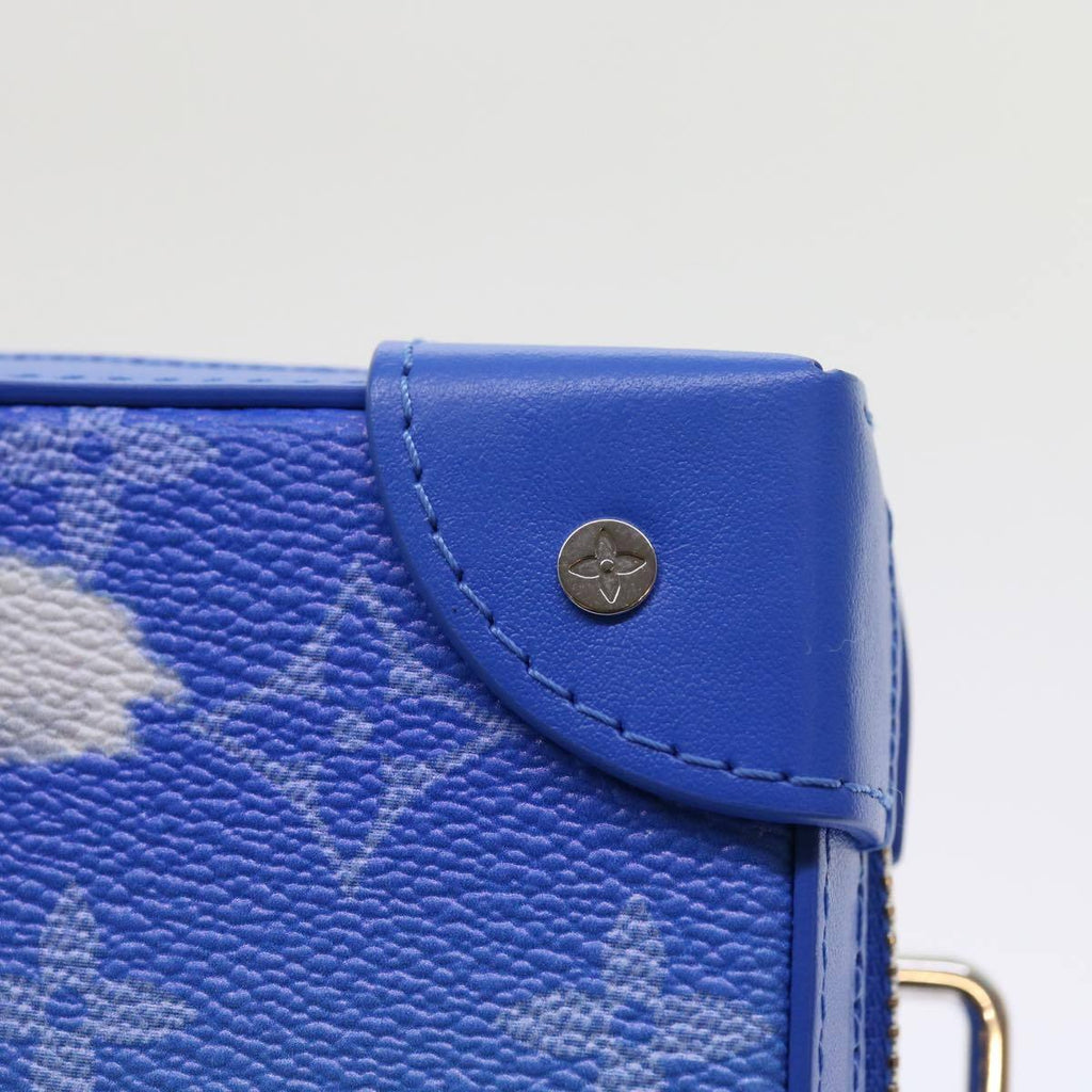 Louis Vuitton Soft Trunk Wallet Limited Edition Monogram Clouds Blue Canvas Bag