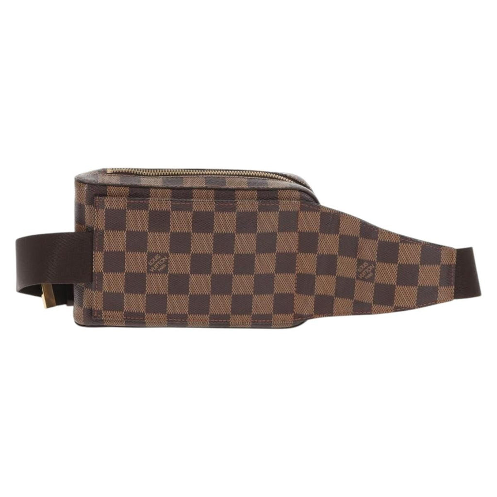 Louis Vuitton Geronimos Waist Bag Damier Brown Canvas Shoulder Bag