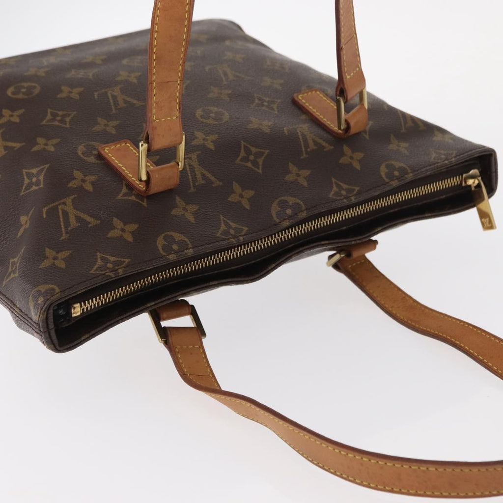 Louis Vuitton Cabas Mezzo Monogram Canvas Brown Canvas Tote Bag