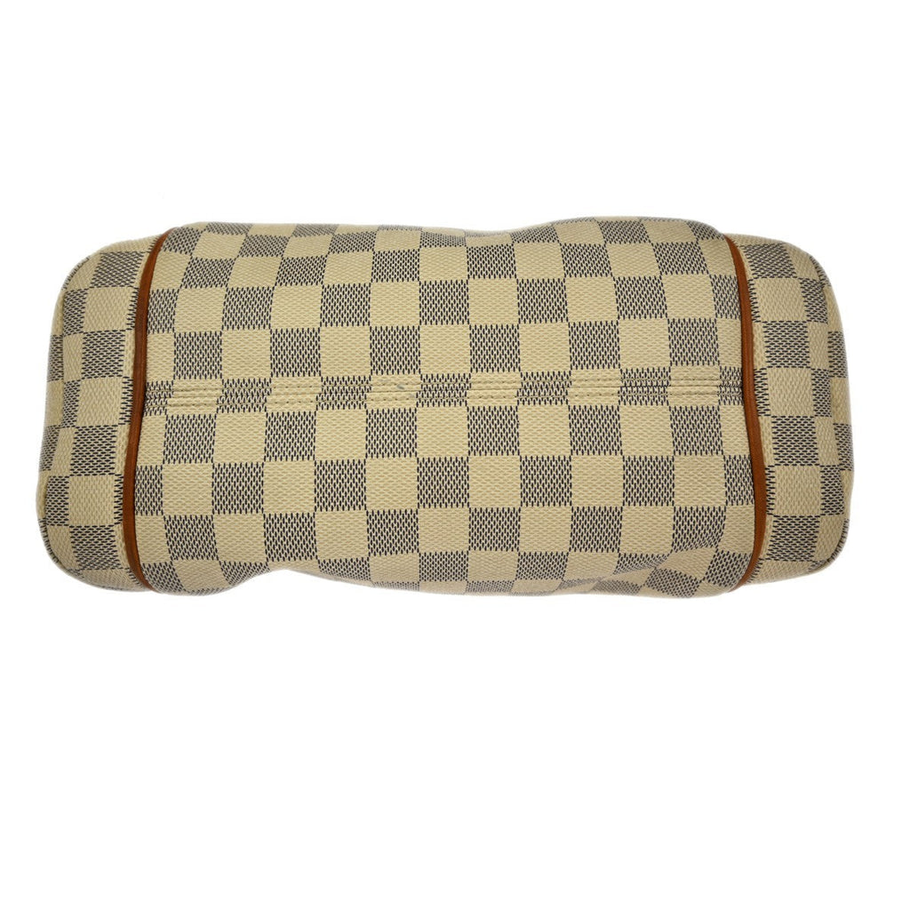 Louis Vuitton Totally Handbag Damier White Canvas Tote Bag