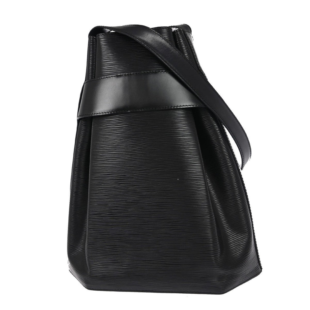 Louis Vuitton Vintage Sac D'epaule Handbag Epi Leather Black Leather Shoulder Bag